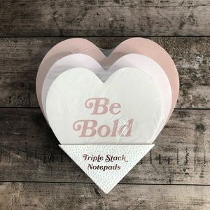 Lauren Conrad 3 piece heart notepad set